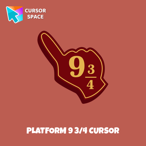 Platform 9 3/4 cursor pointer cursor
