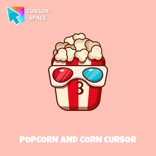 Popcorn and Corn cursor arrow cursor