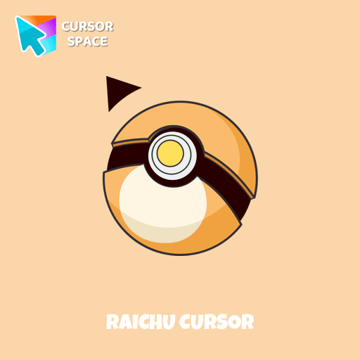 Raichu cursor pointer cursor