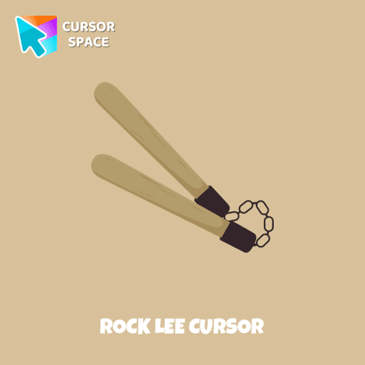 Rock Lee cursor arrow cursor