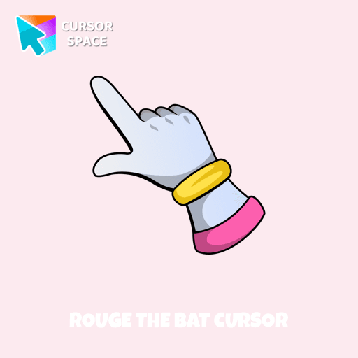 Rouge the Bat cursor pointer cursor