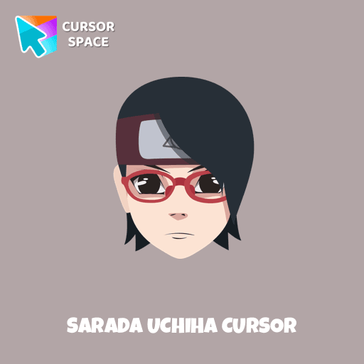 Sarada Uchiha cursor arrow cursor