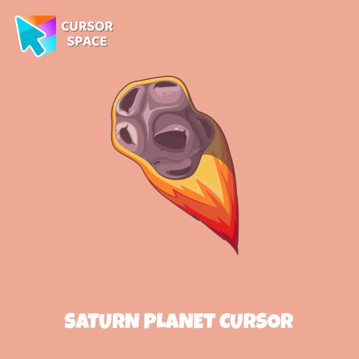 Saturn Planet cursor arrow cursor