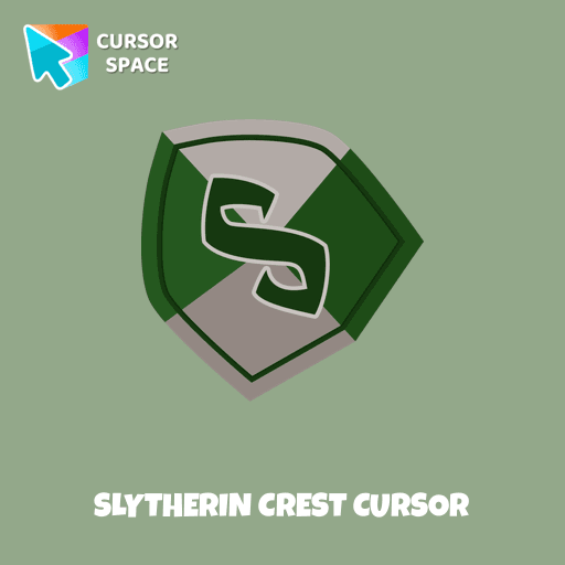 Slytherin Crest cursor arrow cursor
