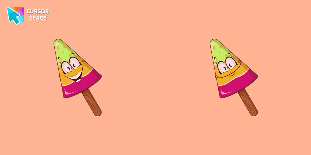 Smiley Ice Cream cursor