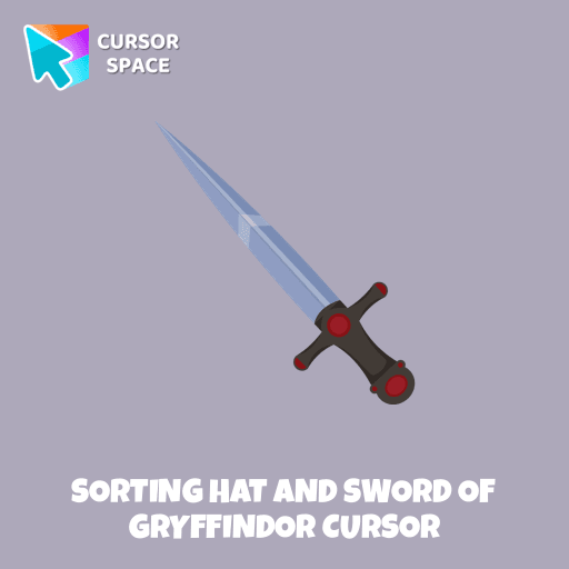 Sorting Hat and Sword of Gryffindor cursor pointer cursor