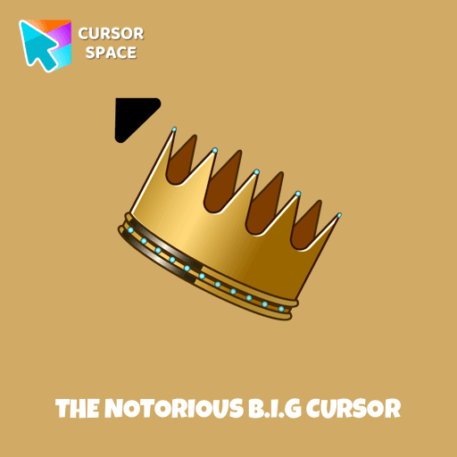 The Notorious B.I.G cursor pointer cursor