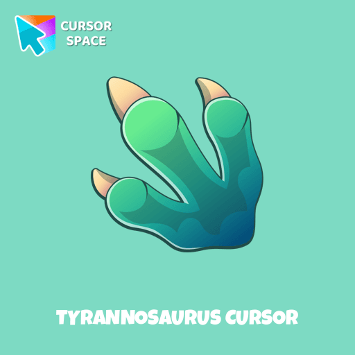 Tyrannosaurus cursor pointer cursor
