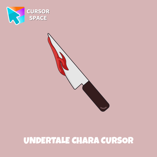 Undertale Chara cursor pointer cursor