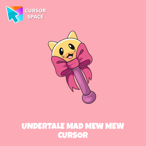 Undertale Mad Mew Mew cursor pointer cursor