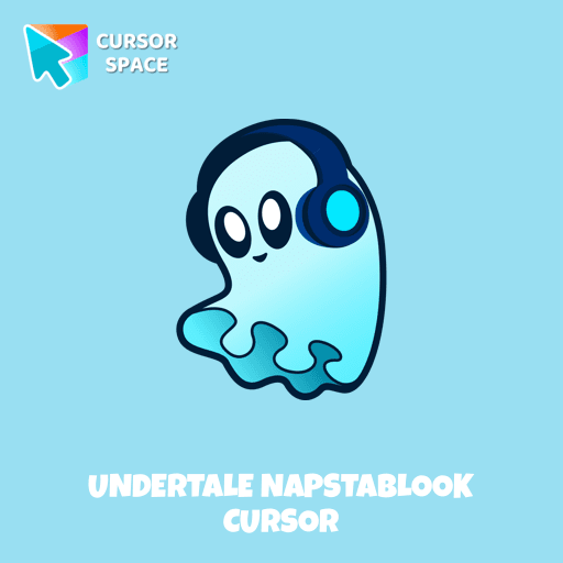 Undertale Napstablook cursor arrow cursor