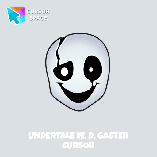 Undertale W. D. Gaster cursor arrow cursor