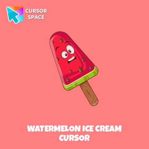 Watermelon Ice Cream cursor arrow cursor