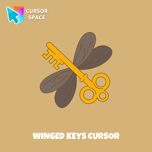 Winged Keys cursor arrow cursor