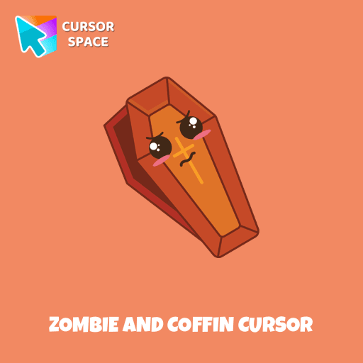 Zombie and Coffin cursor pointer cursor