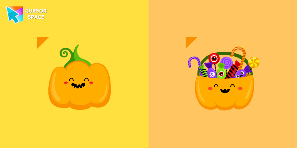 Angry Pumpkin cursor