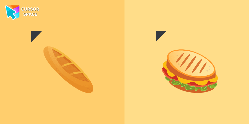 Bread cursor