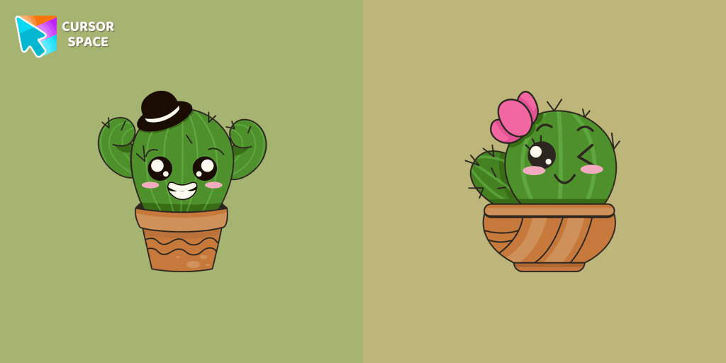 Kawaii Cactus cursor