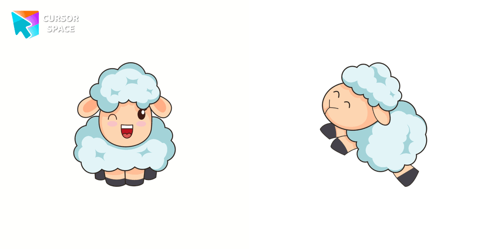 Kawaii Sheep cursor