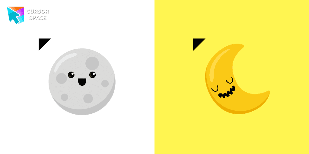 Moon cursor